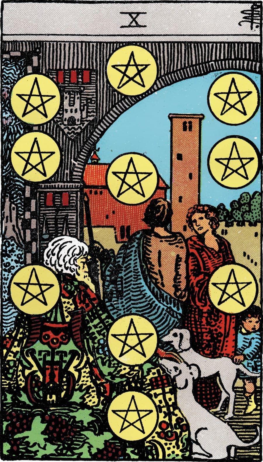 Pentacles Ten