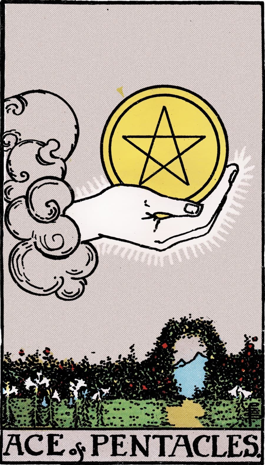 Pentacles Ace