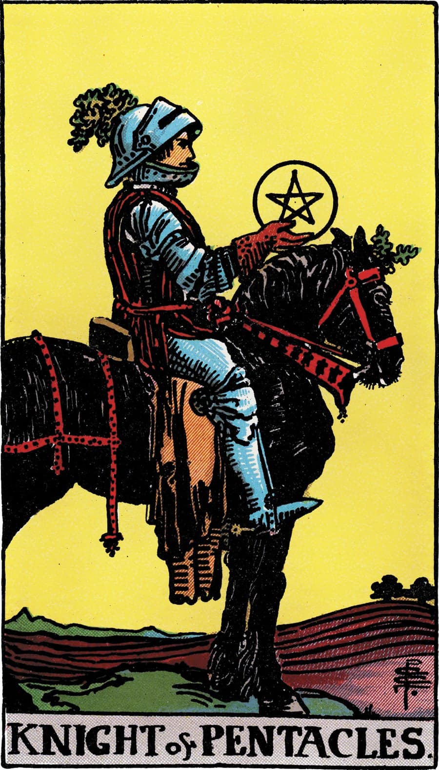 Pentacles Knight