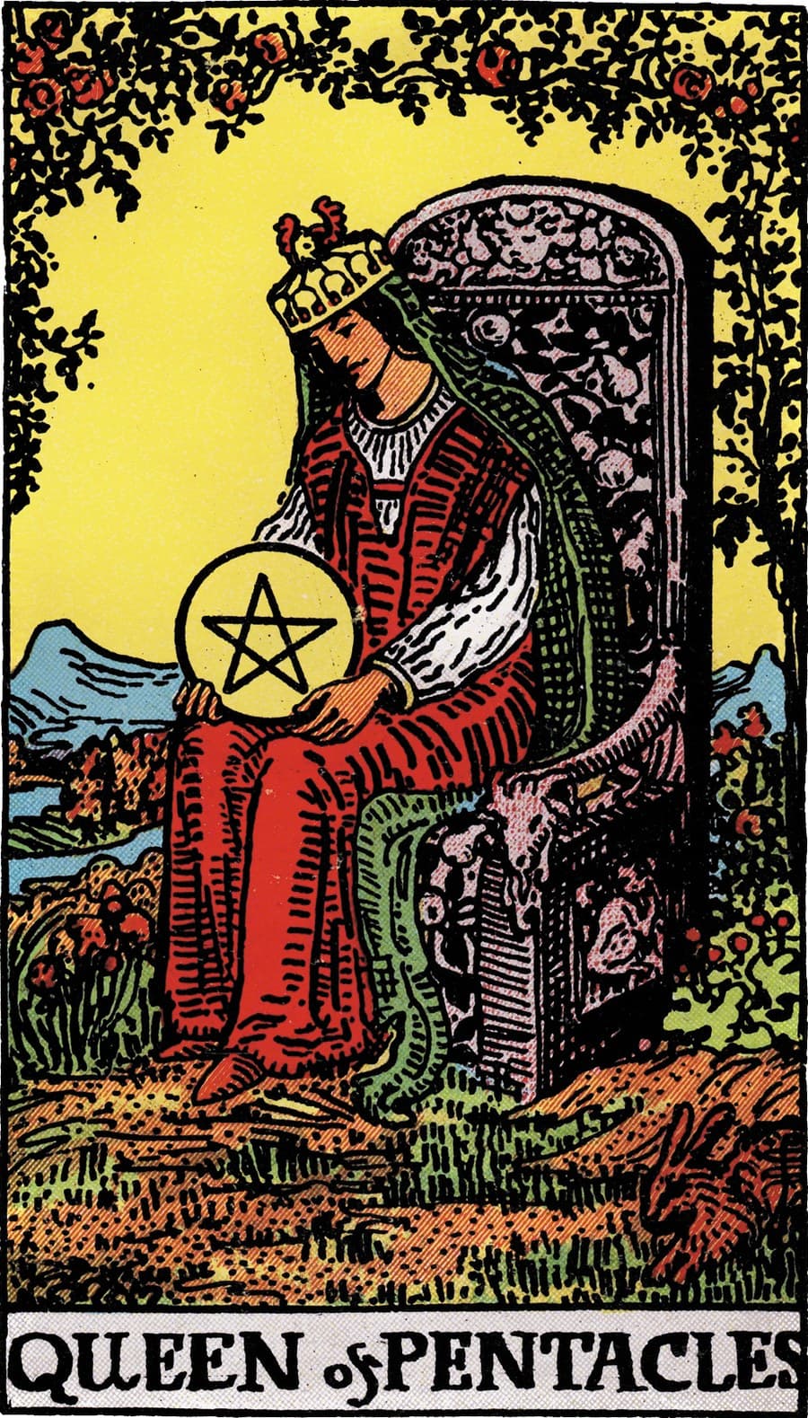 Pentacles Queen