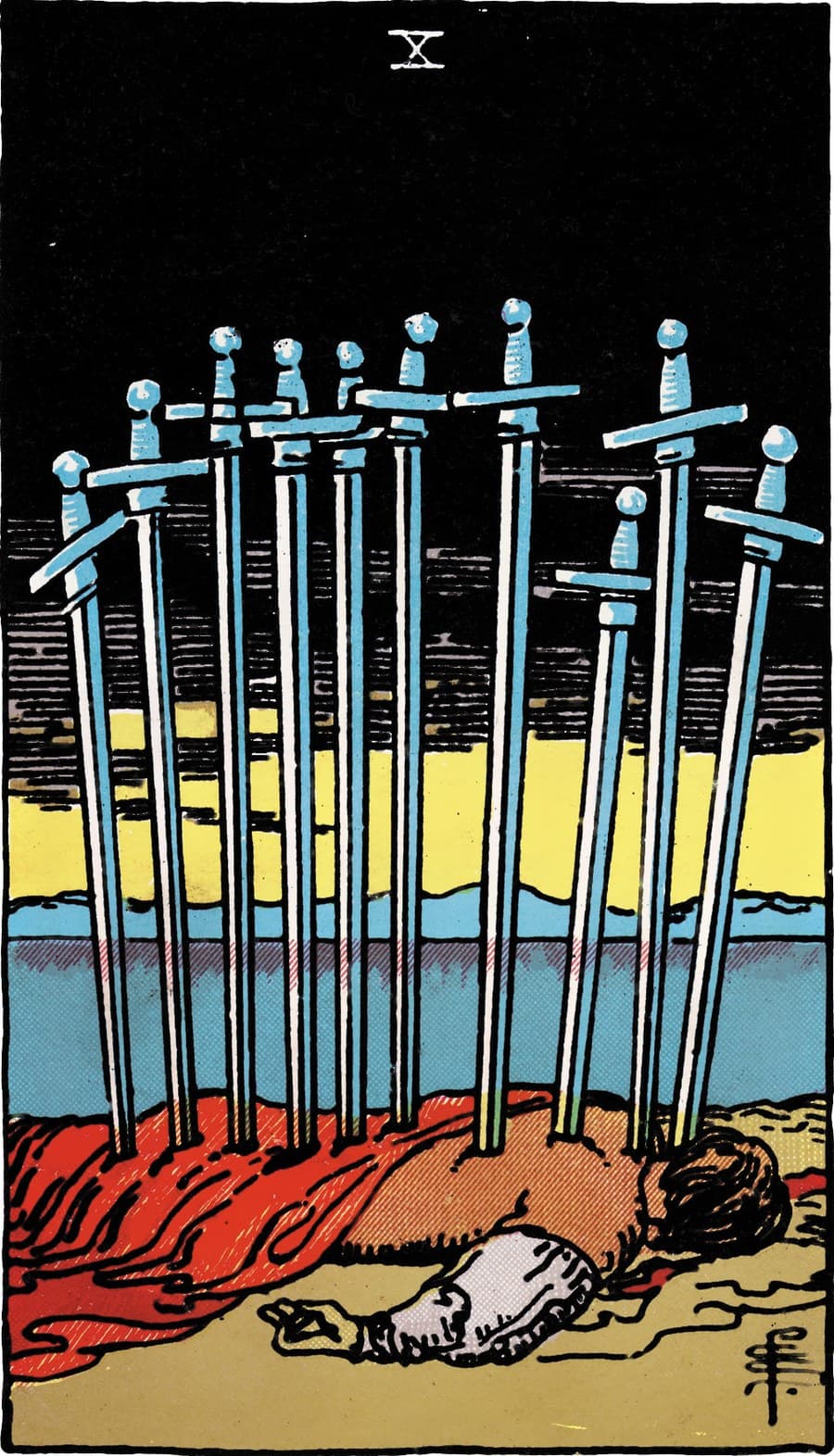 Swords Ten