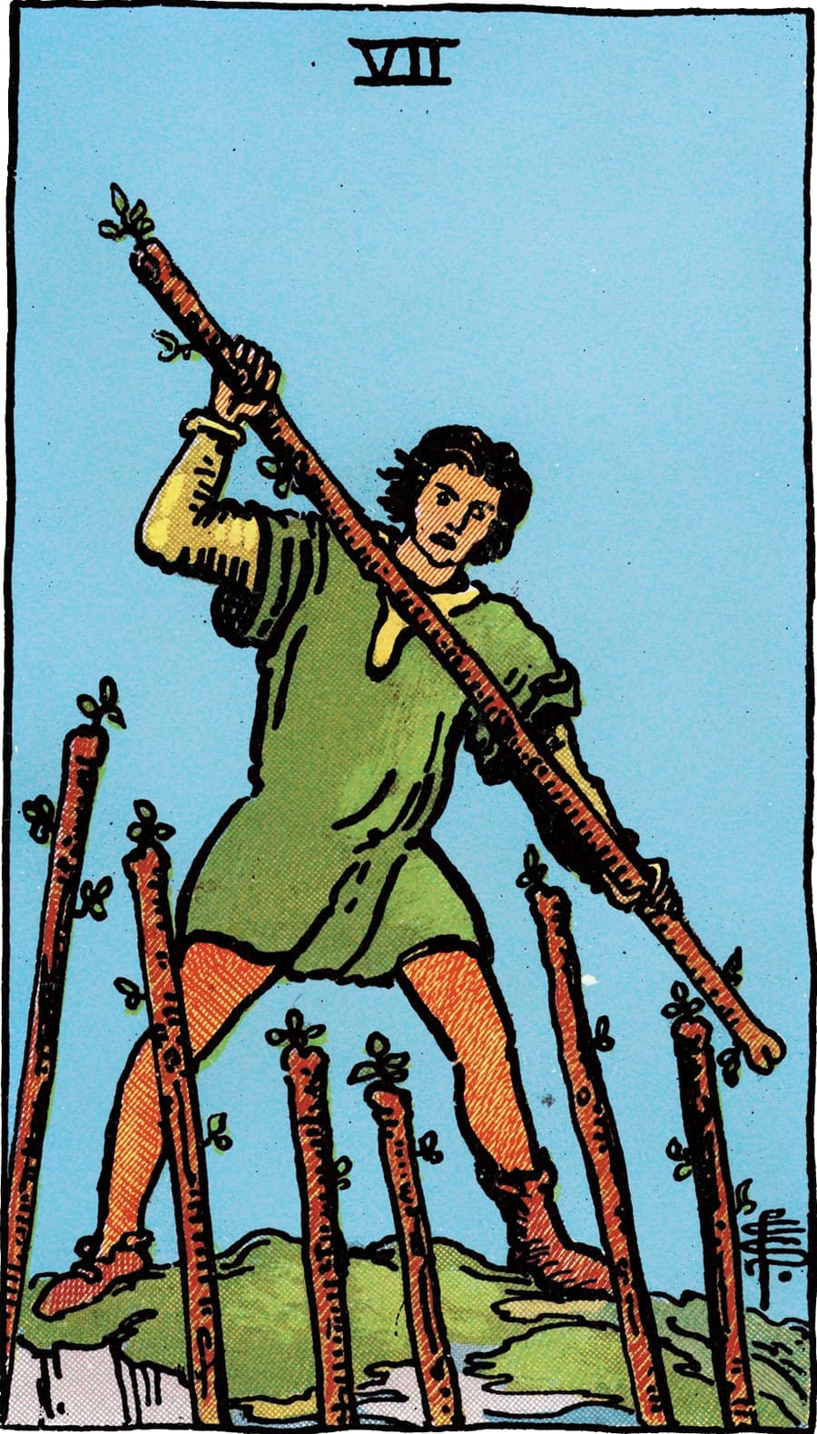 Wands Seven